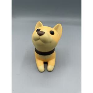 Doggi Series Dog Doorstop Yellow Puppy Rubber Door Stop